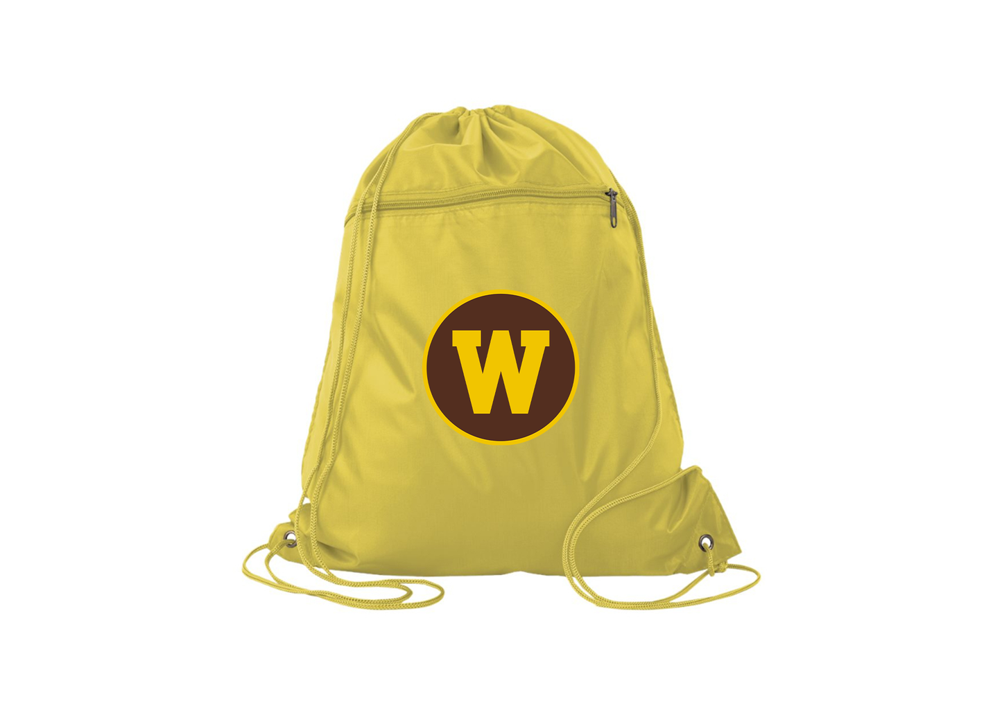 Western Michigan Broncos Q-Tees - Polyester Cinchpack