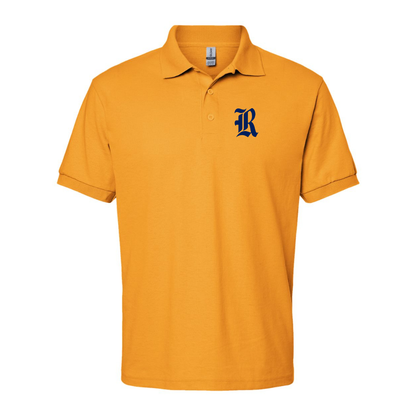 Men's Rice Owls Logo Gildan Dry Blend Jersey Polo