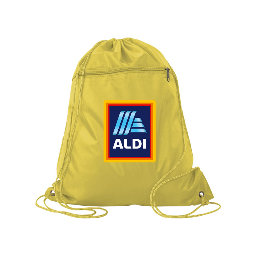 Aldi Logo Q-Tees - Polyester Cinchpack