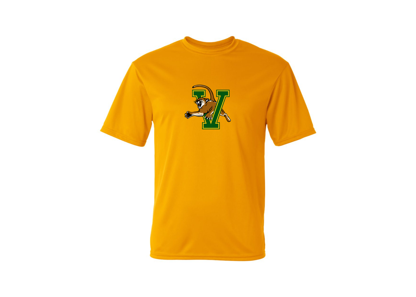 Men's Vermont Catamounts Polyester T-Shirt
