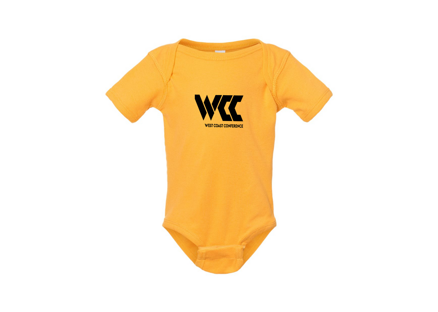 West Coast Conference Rabbit Skins Infant Baby Rib Bodysuit
