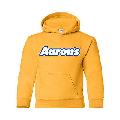 Youth Aaron_s Logo Gildan Heavy Blend  Hooded Sweatshirt