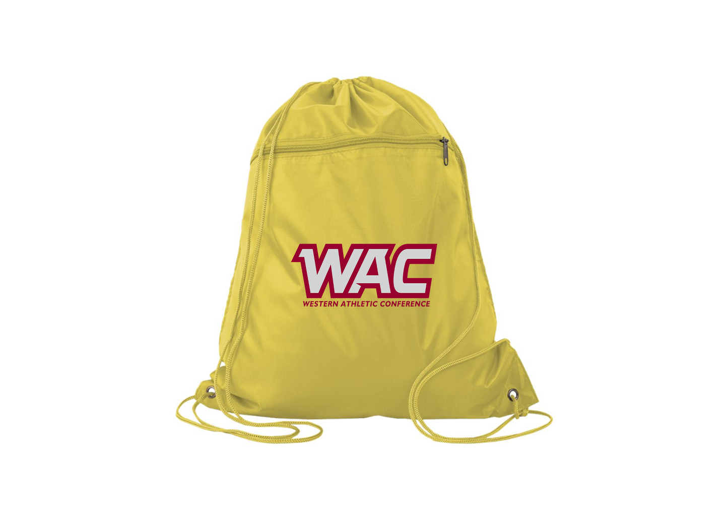 Western Athletic Conference Q-Tees - Polyester Cinchpack