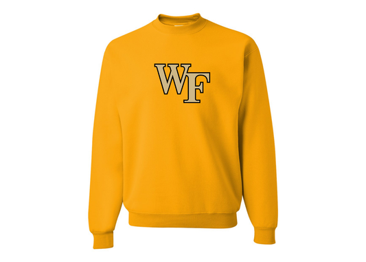Men's Wake Forest Demon Deacons JERZEES NuBlend Crewneck Sweatshirt