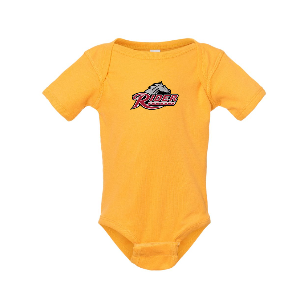 Rider Broncs Logo Rabbit Skins Infant Baby Rib Bodysuit