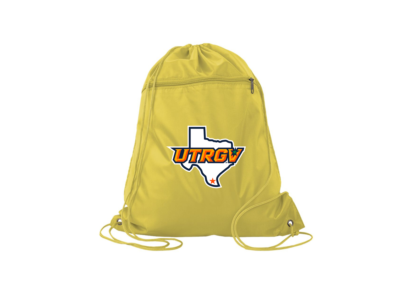 UTRGV Vaqueros Q-Tees - Polyester Cinchpack