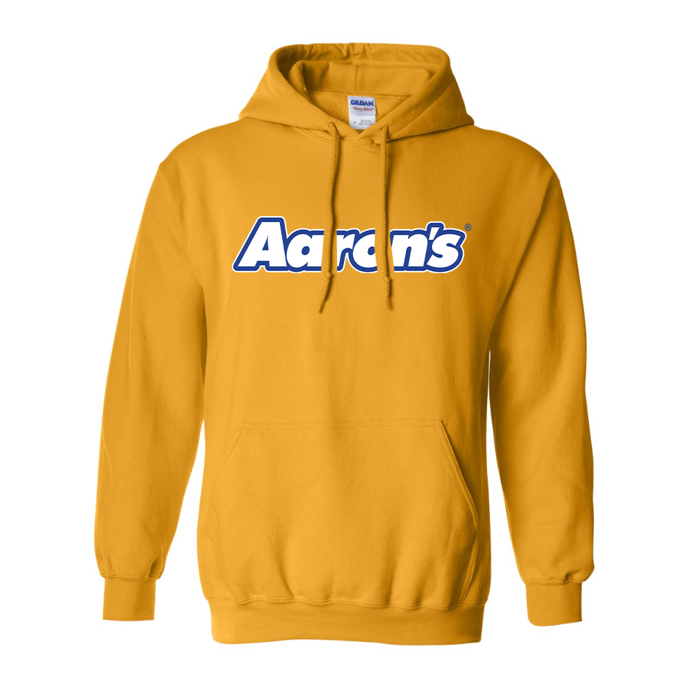 Men's Aaron_s Logo Gildan  Heavy Blend Hooded Sweatshirt