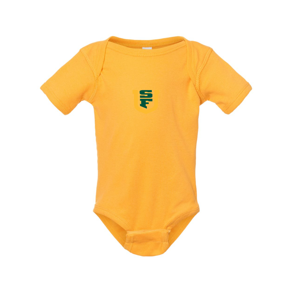 San Francisco Dons Logo Rabbit Skins Infant Baby Rib Bodysuit