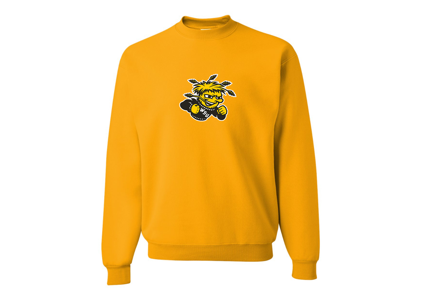 Men's Wichita State Shockers JERZEES NuBlend Crewneck Sweatshirt