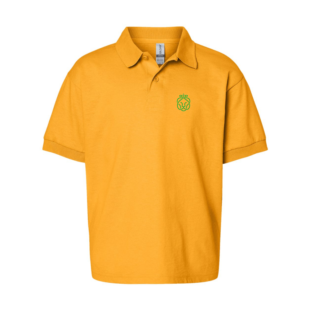 Youth Ahold Delhaize Symbol Gildan Dry Blend Jersey Polo