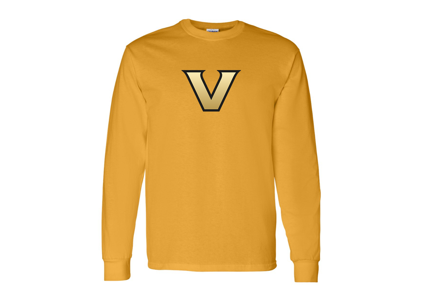 Men's Vanderbilt Commodores Gildan Heavy Cotton Long Sleeve T-Shirt