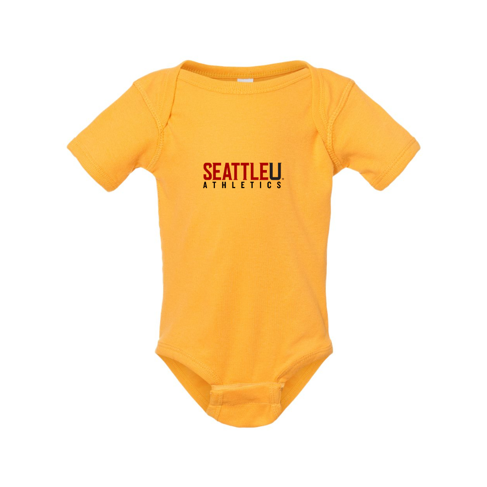 Seattle Redhawks Logo  Rabbit Skins Infant Baby Rib Bodysuit
