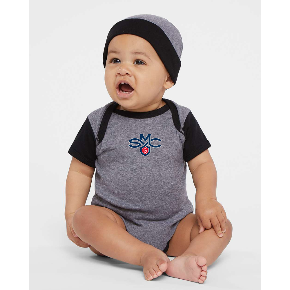 Saint Marys Gaels Logo Rabbit Skins Infant Baby Rib Bodysuit