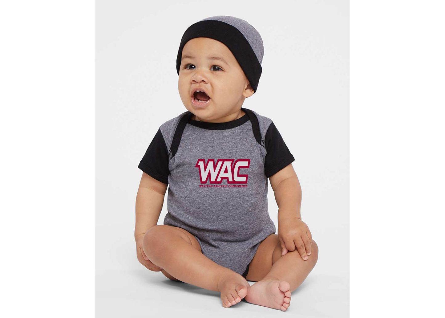 Western Athletic Conference Rabbit Skins Infant Baby Rib Bodysuit