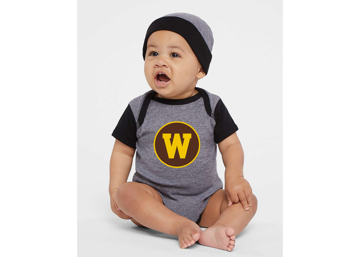 Western Michigan Broncos Rabbit Skins Infant Baby Rib Bodysuit