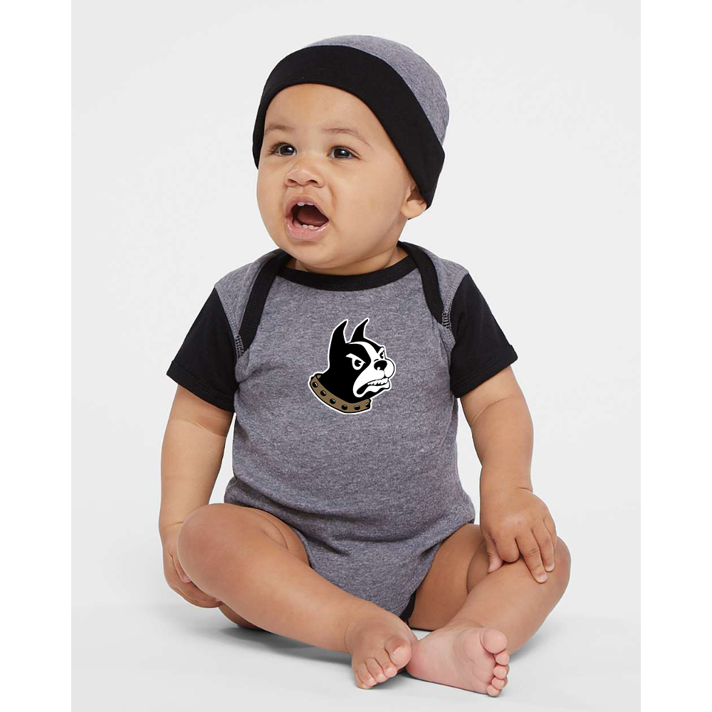Wofford Terriers Rabbit Skins Infant Baby Rib Bodysuit