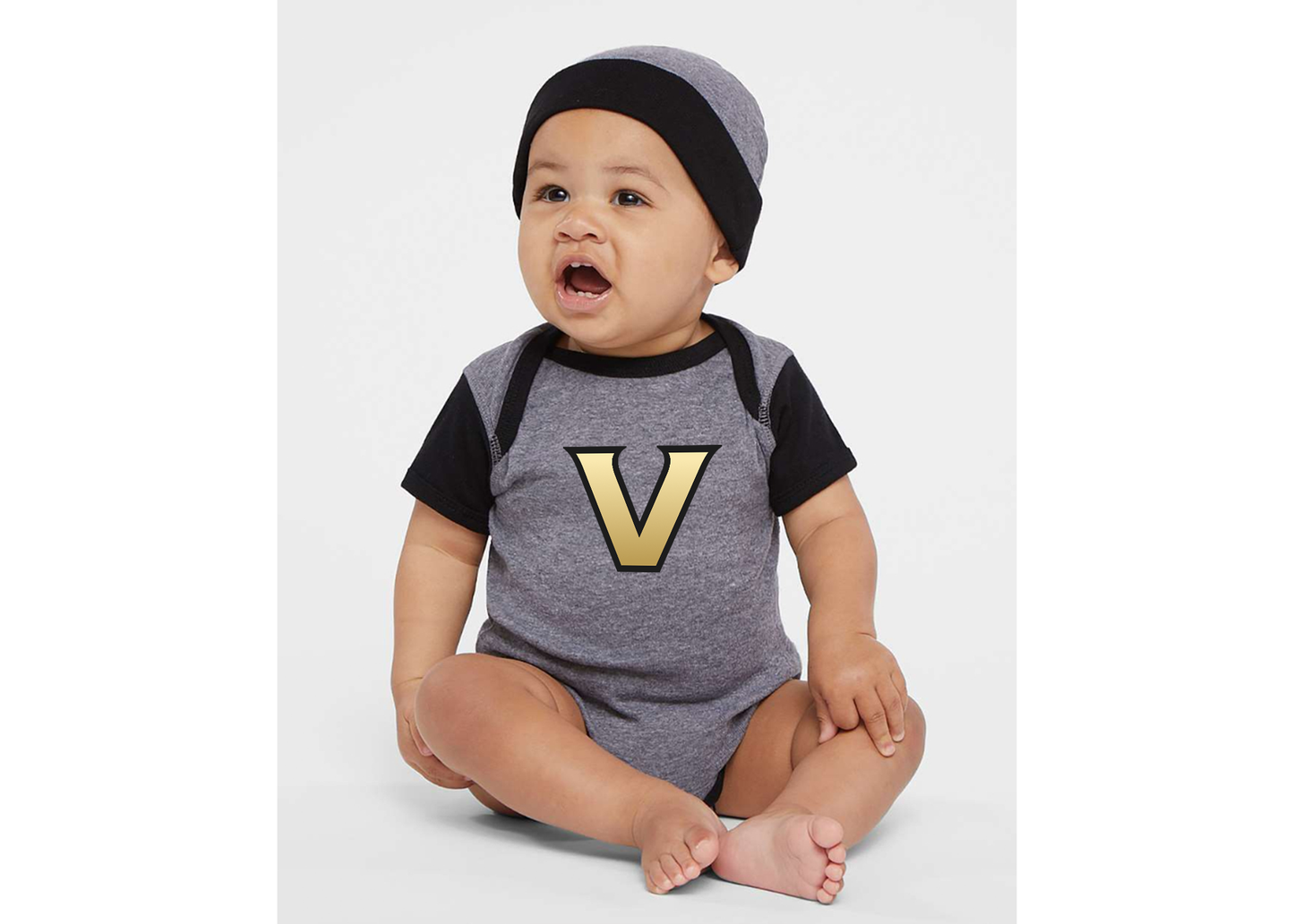 Vanderbilt Commodores Rabbit Skins Infant Baby Rib Bodysuit