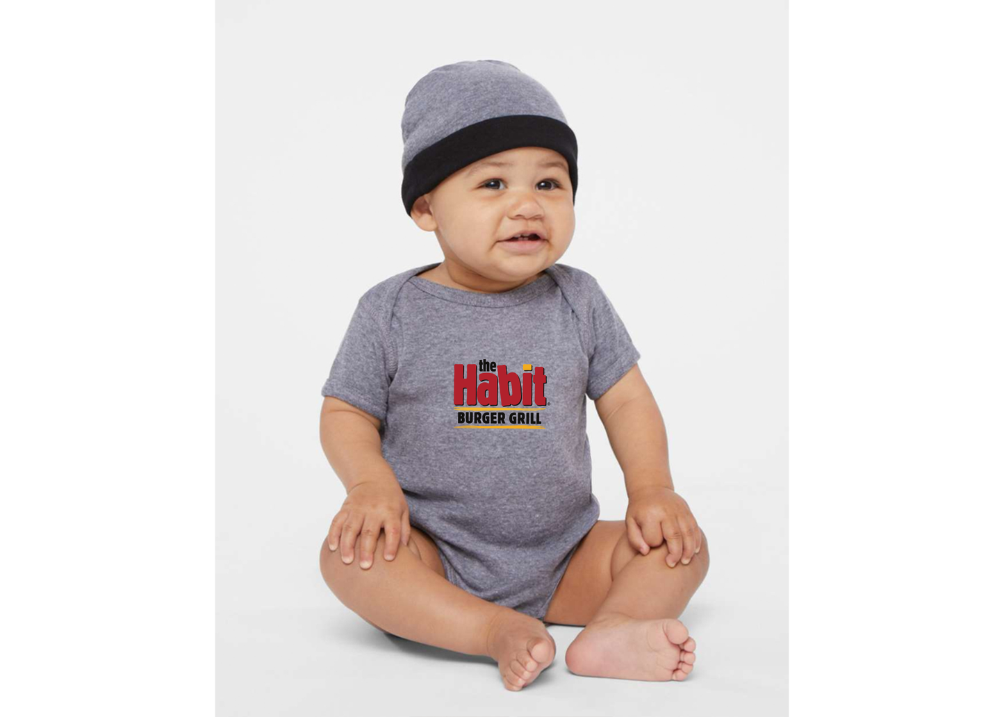 The Habit Burger Grill Rabbit Skins Infant Baby Rib Bodysuit