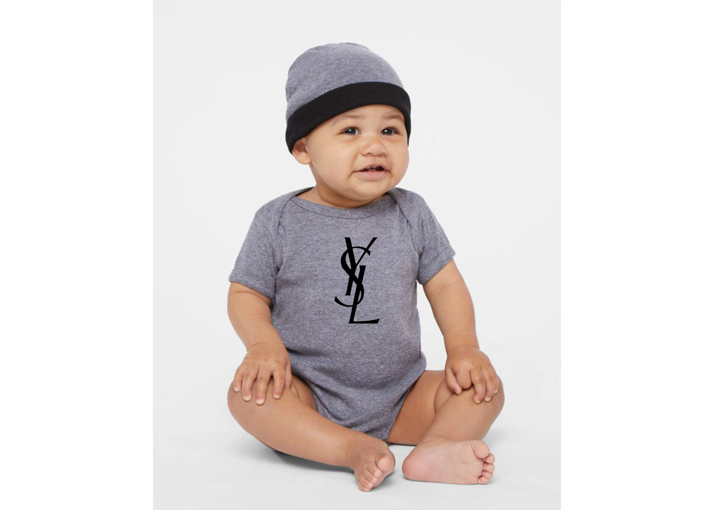 YSL Rabbit Skins Infant Baby Rib Bodysuit