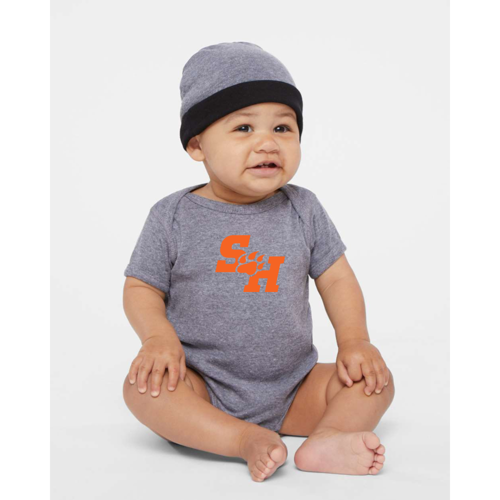 Sam Houston State Bearkats Logo Rabbit Skins Infant Baby Rib Bodysuit