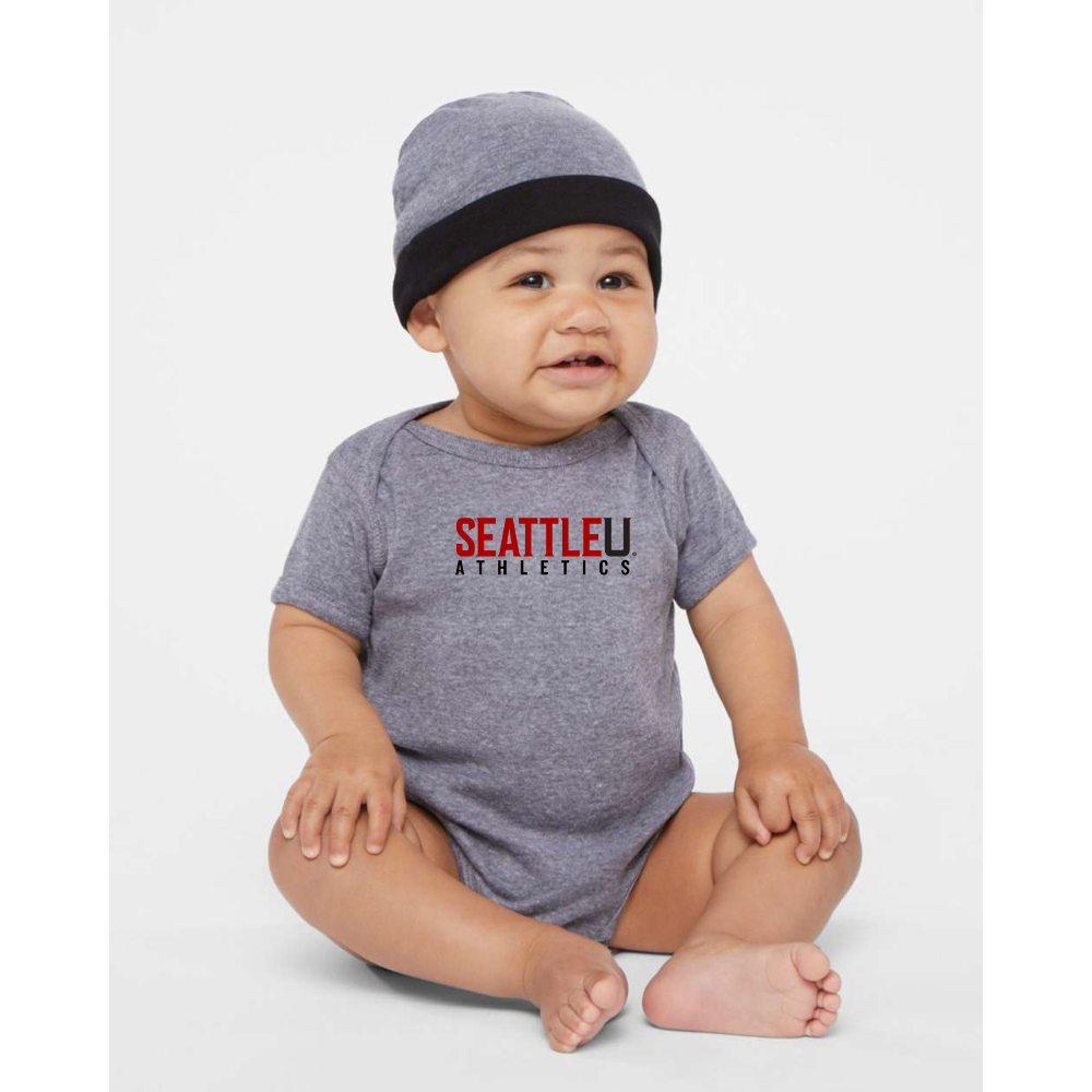 Seattle Redhawks Logo  Rabbit Skins Infant Baby Rib Bodysuit