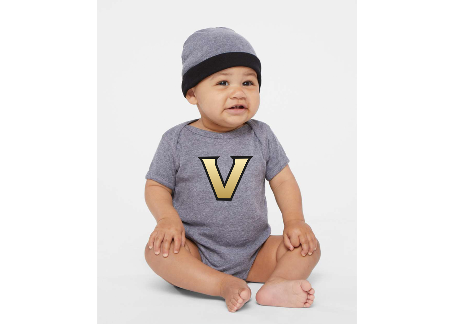 Vanderbilt Commodores Rabbit Skins Infant Baby Rib Bodysuit