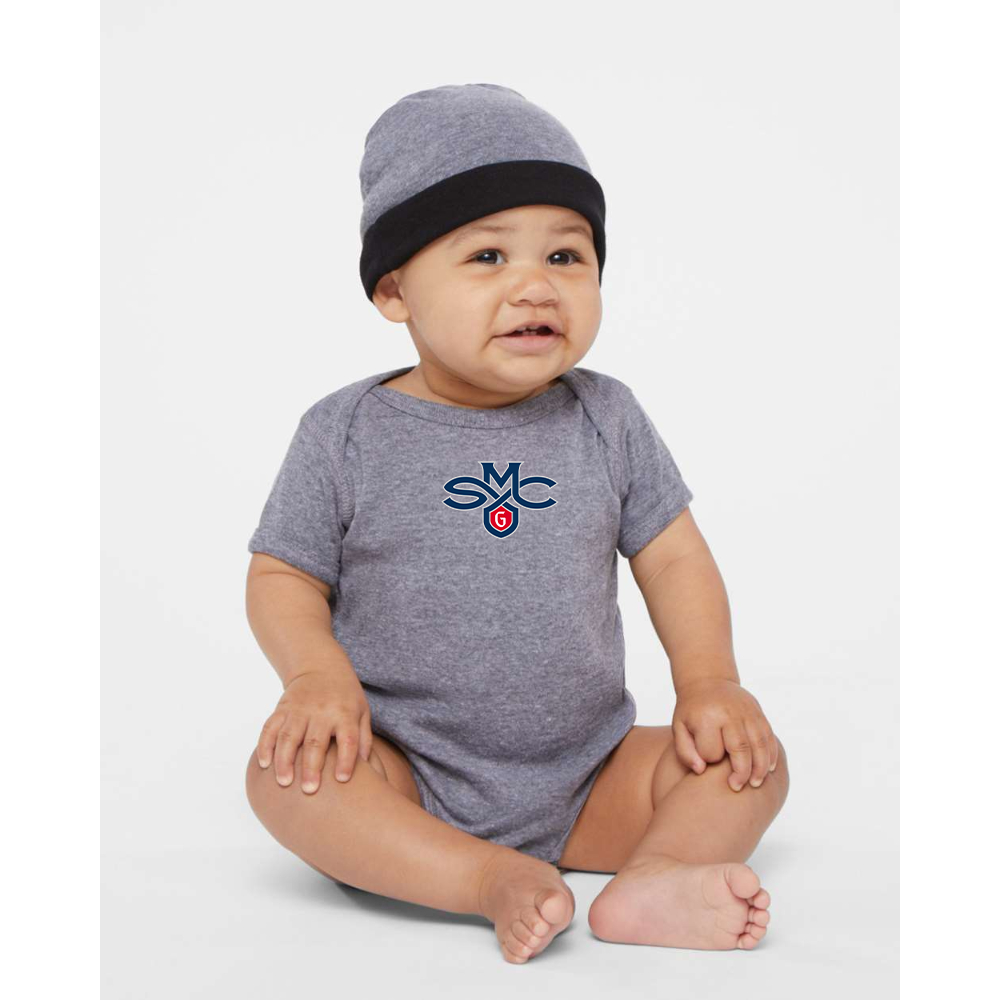 Saint Marys Gaels Logo Rabbit Skins Infant Baby Rib Bodysuit
