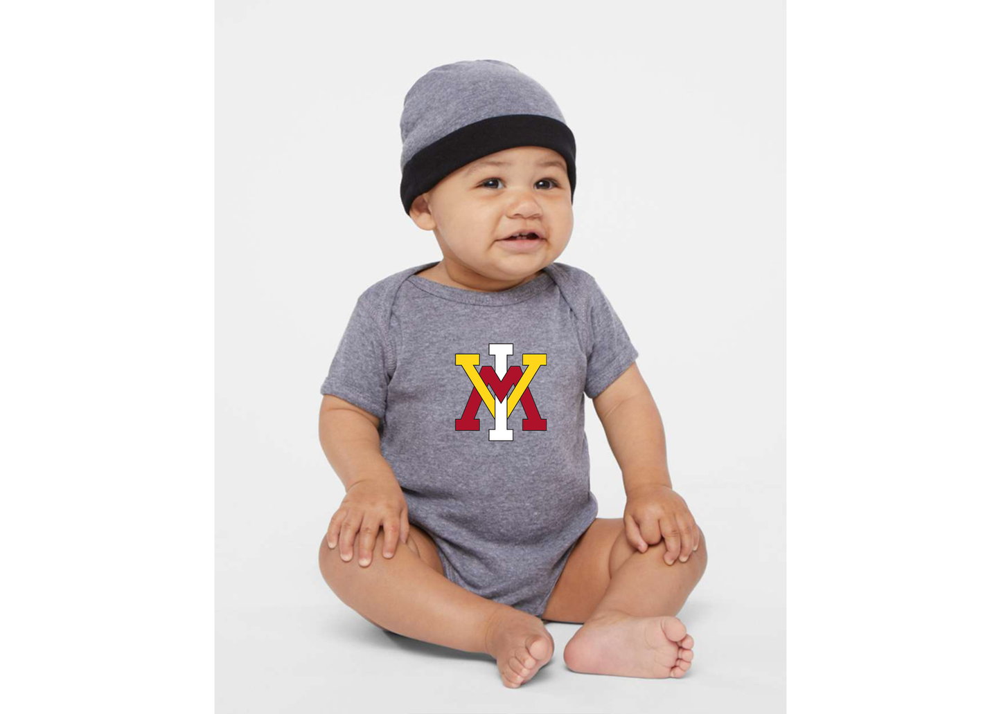 VMI Keydets Rabbit Skins Infant Baby Rib Bodysuit