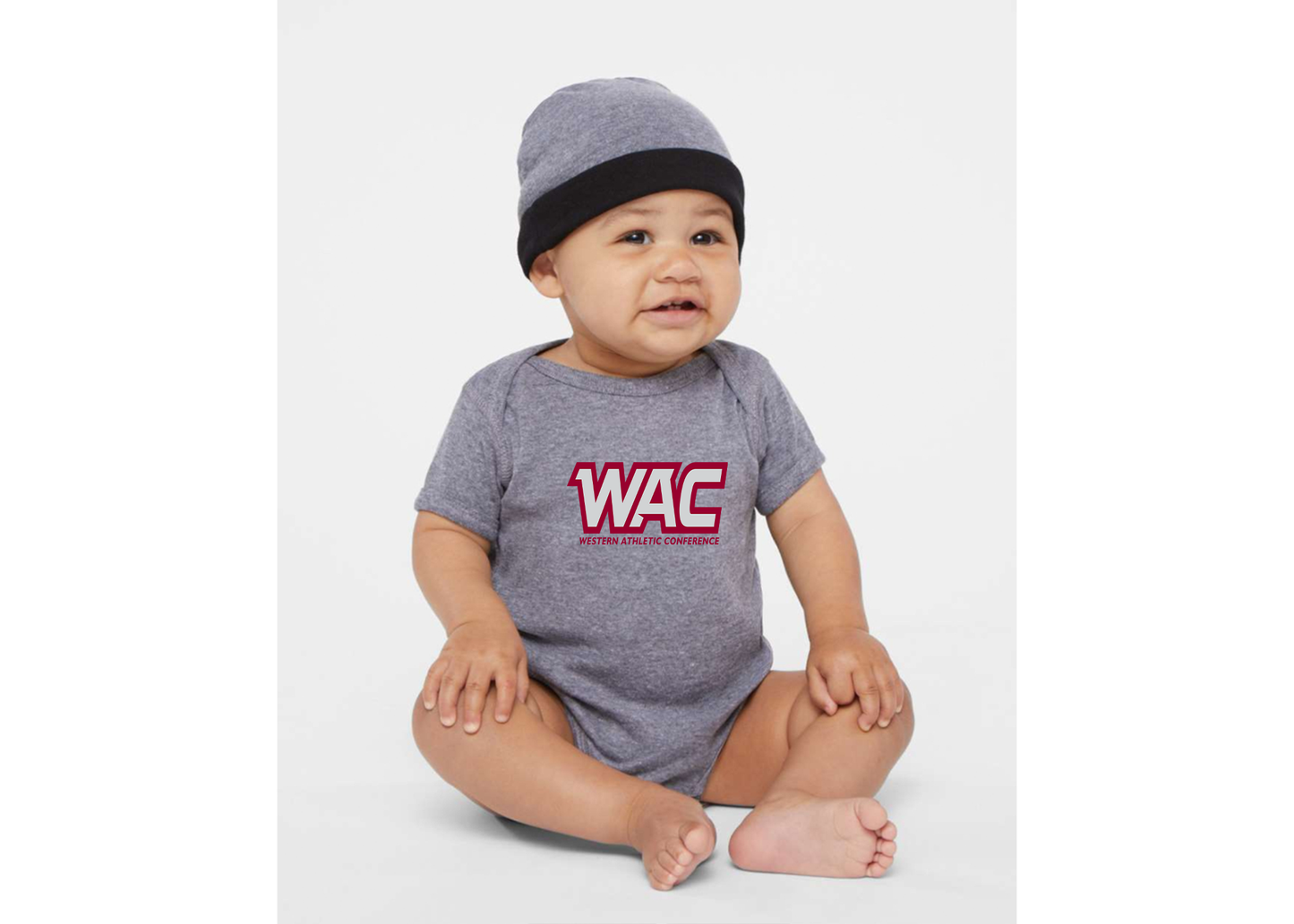 Western Athletic Conference Rabbit Skins Infant Baby Rib Bodysuit