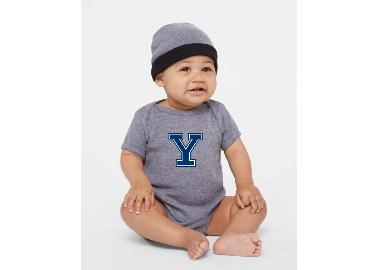 Yale Bulldogs Rabbit Skins Infant Baby Rib Bodysuit