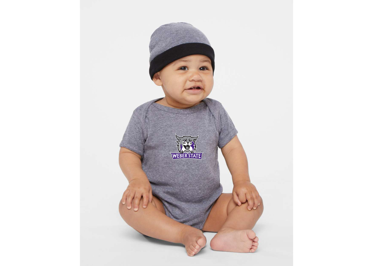 Weber State Wildcats Rabbit Skins Infant Baby Rib Bodysuit