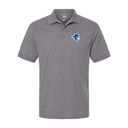 Men's Seton Hall Pirates Logo Gildan Dry Blend Jersey Polo