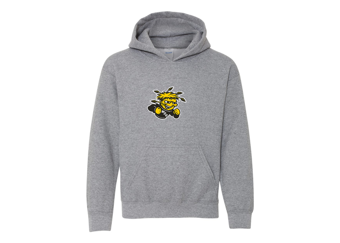 Youth Wichita State Shockers Gildan Heavy Blend  Hooded Sweatshirt