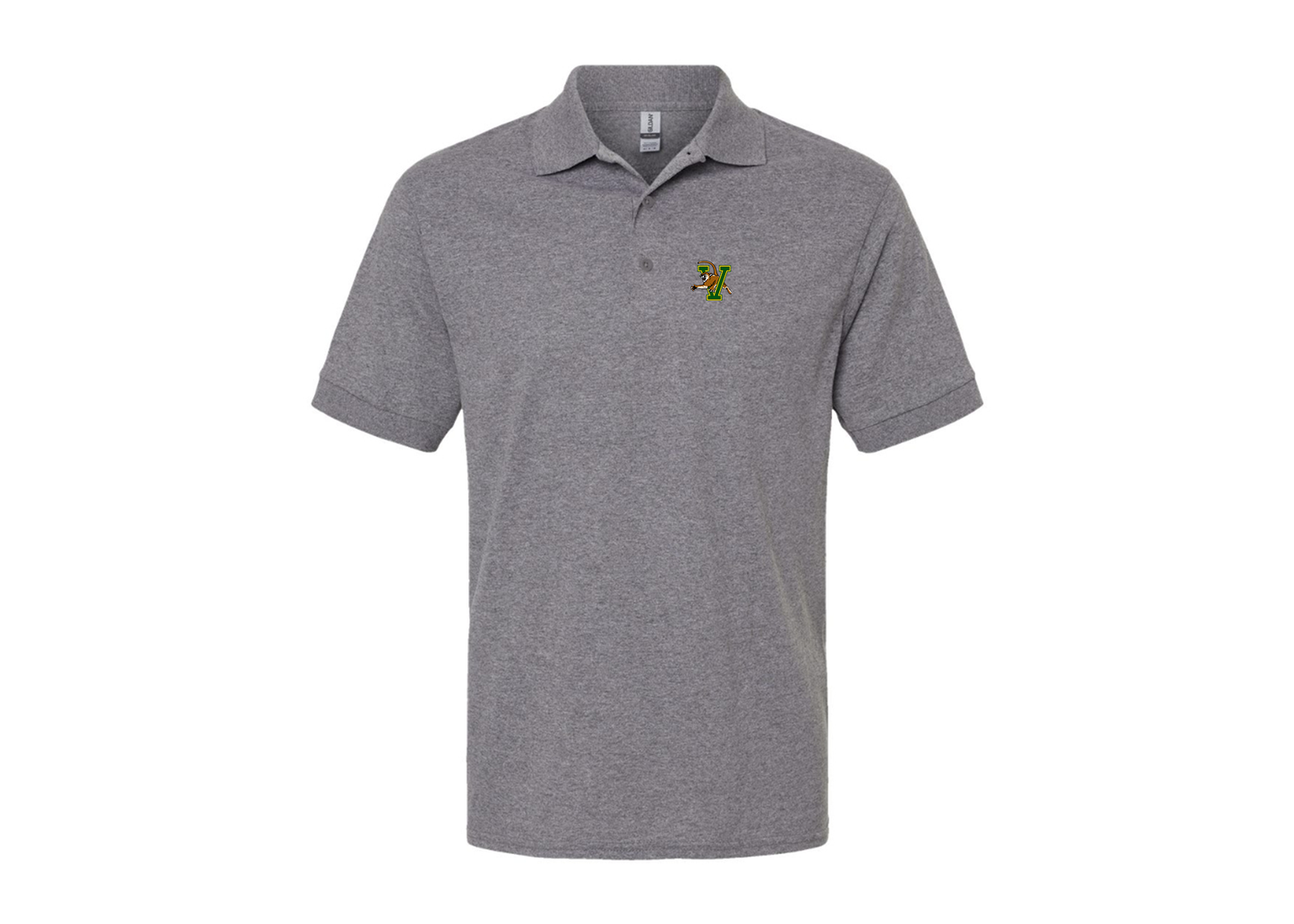 Men's Vermont Catamounts Gildan Dry Blend Jersey Polo