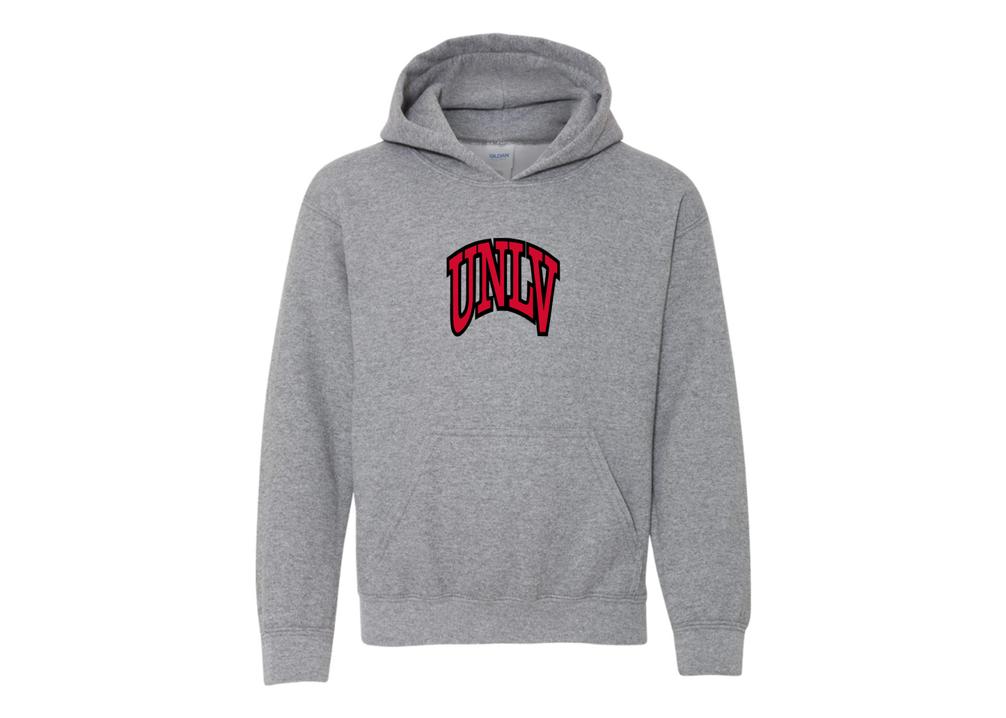 Youth UNLV Rebels Gildan Heavy Blend  Hooded Sweatshirt
