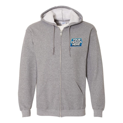 Customize - Gildan - Heavy Blend™ Full-Zip Hooded Sweatshirt - 18600