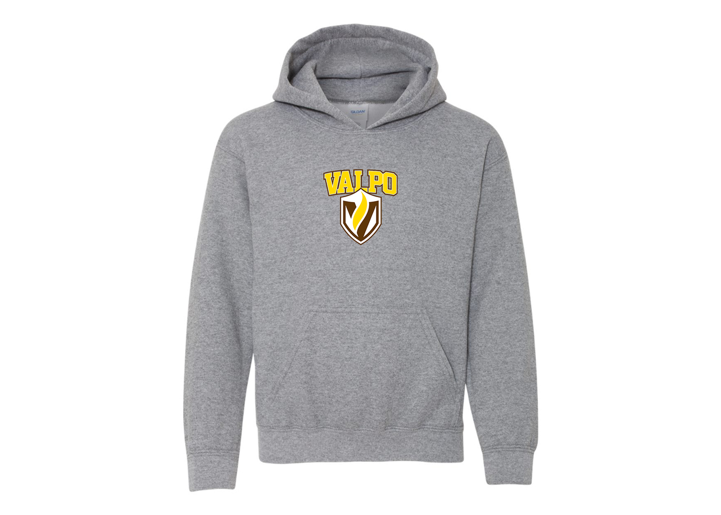 Youth Valparaiso Crusaders Gildan Heavy Blend  Hooded Sweatshirt