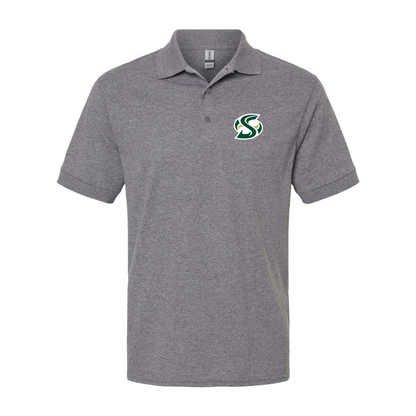 Men's Sacramento State Hornets Logo  Gildan Dry Blend Jersey Polo