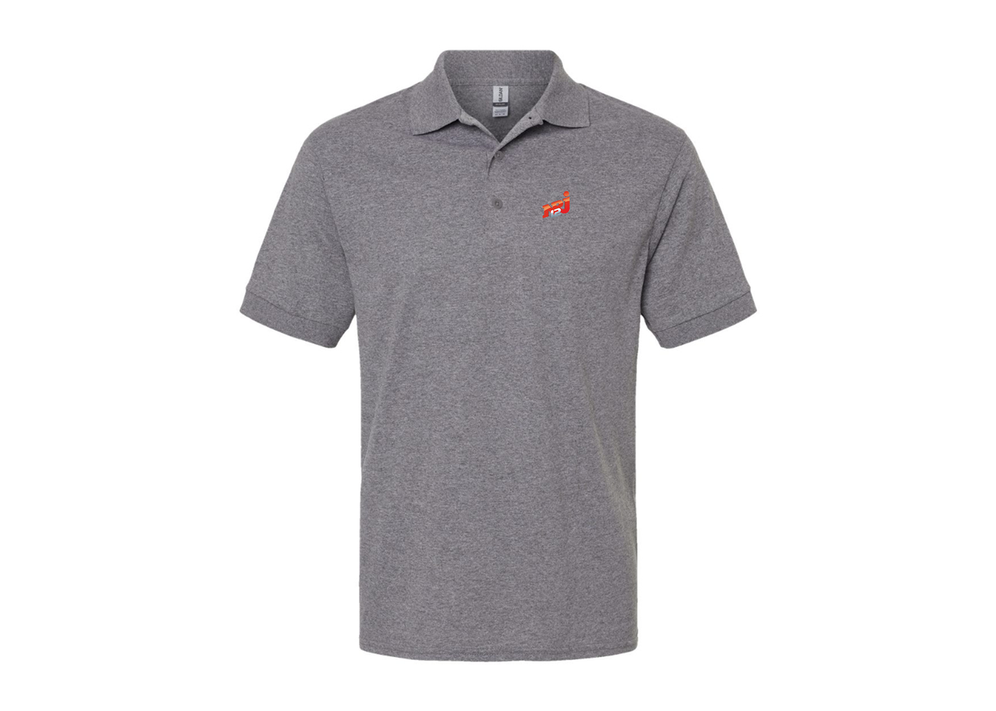 Men's NRJ 12 Logo Gildan Dry Blend Jersey Polo