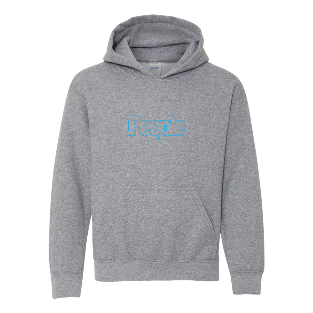 Youth People Magazine Logo Gildan Heavy Blend  Hooded Sweatshirt