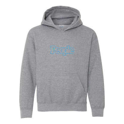 Youth People Magazine Logo Gildan Heavy Blend  Hooded Sweatshirt
