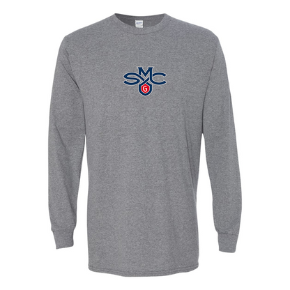 Men's Saint Marys Gaels Logo Gildan Heavy Cotton Long Sleeve T-Shirt