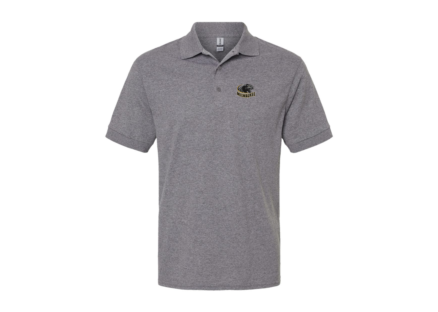 Men's Wisconsin Milwaukee Panthers Gildan Dry Blend Jersey Polo