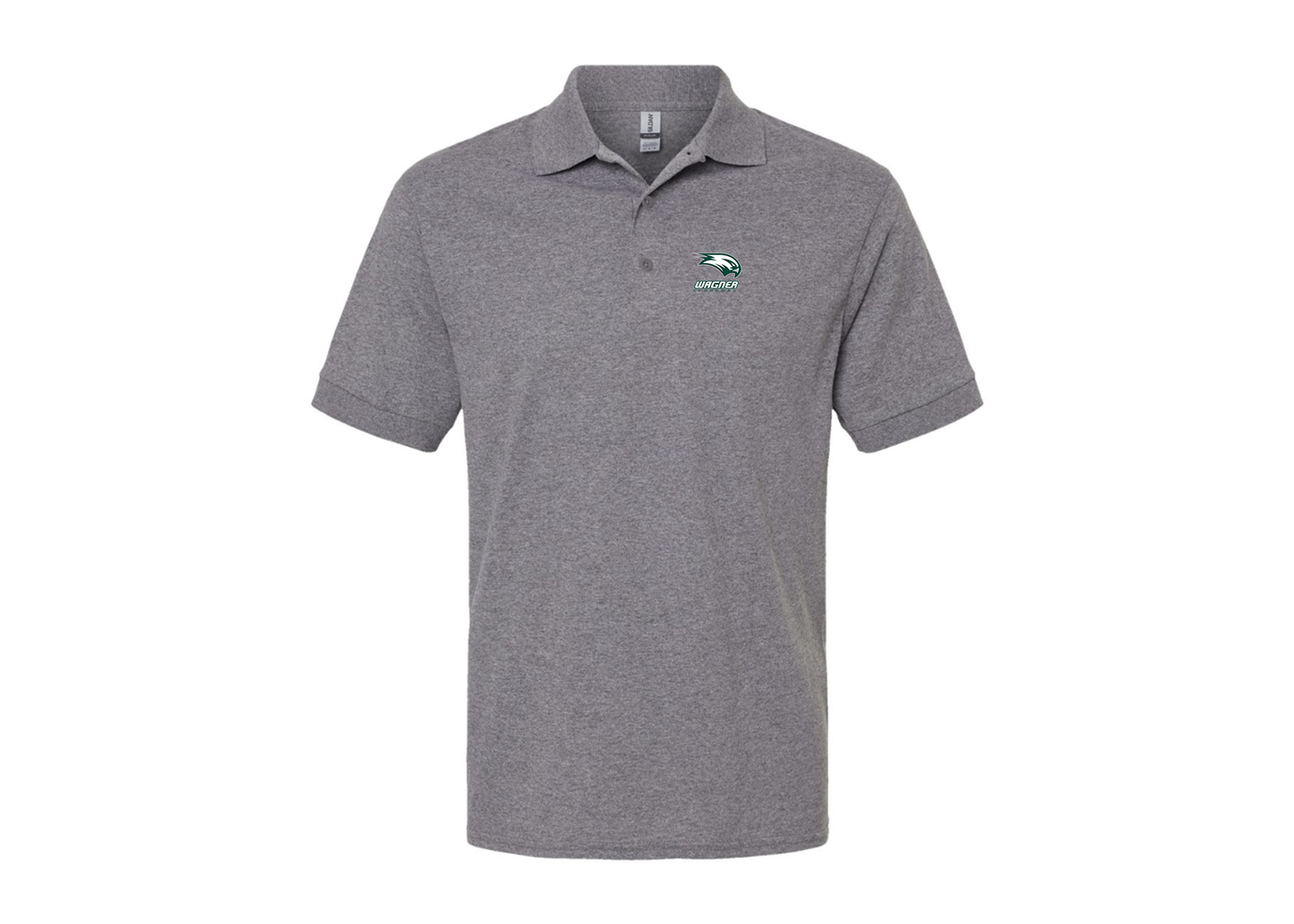 Men's Wagner Seahawks Gildan Dry Blend Jersey Polo