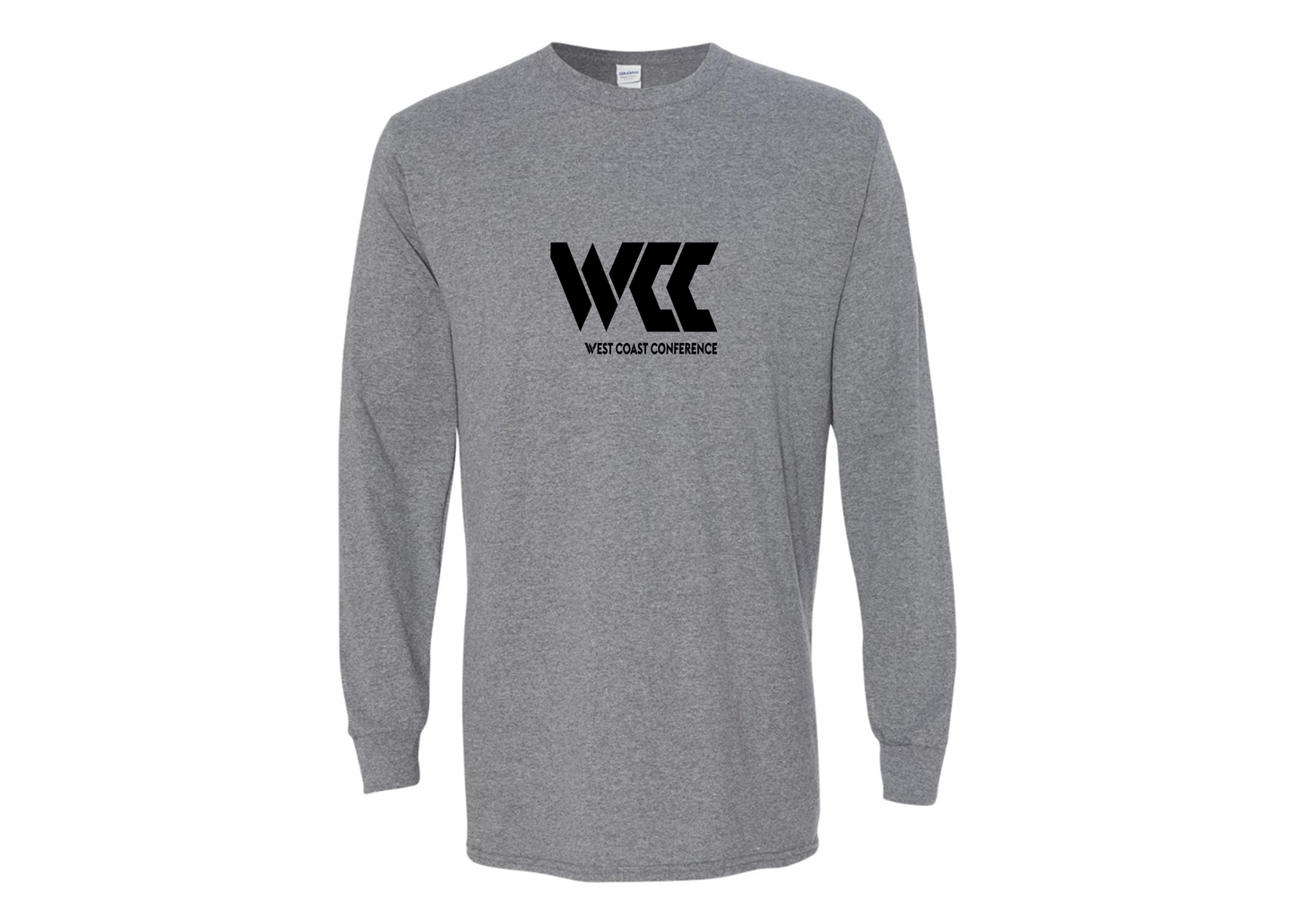Men's West Coast Conference Gildan Heavy Cotton Long Sleeve T-Shirt