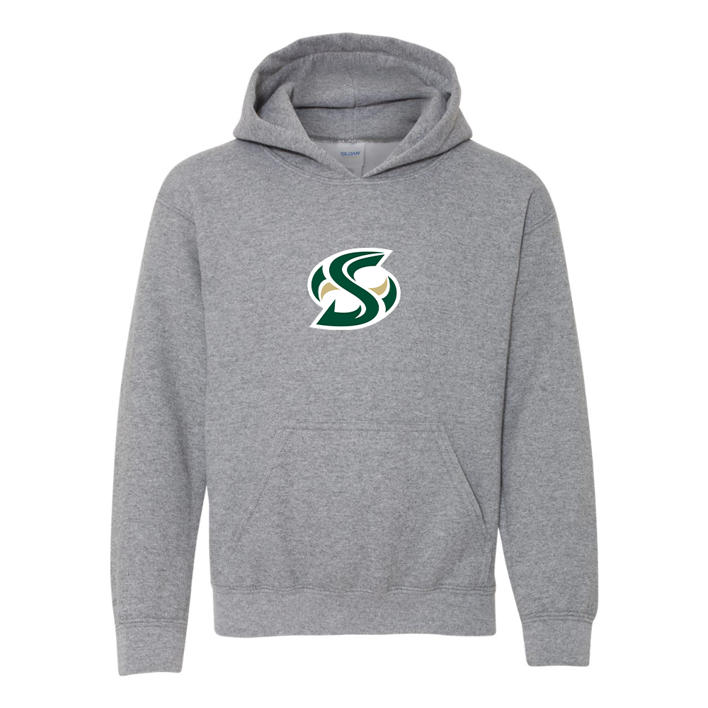 Youth Sacramento State Hornets Logo  Gildan Heavy Blend  Hooded Sweatshirt
