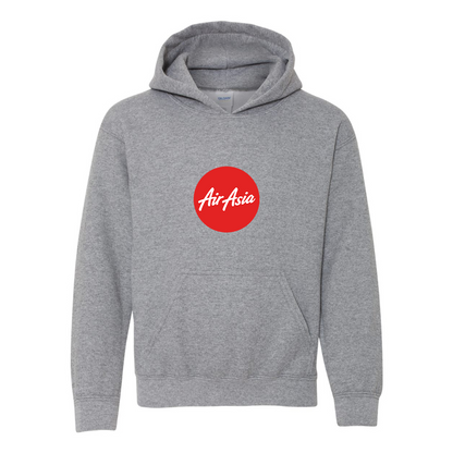 Youth Air Asia Logo Gildan Heavy Blend  Hooded Sweatshirt