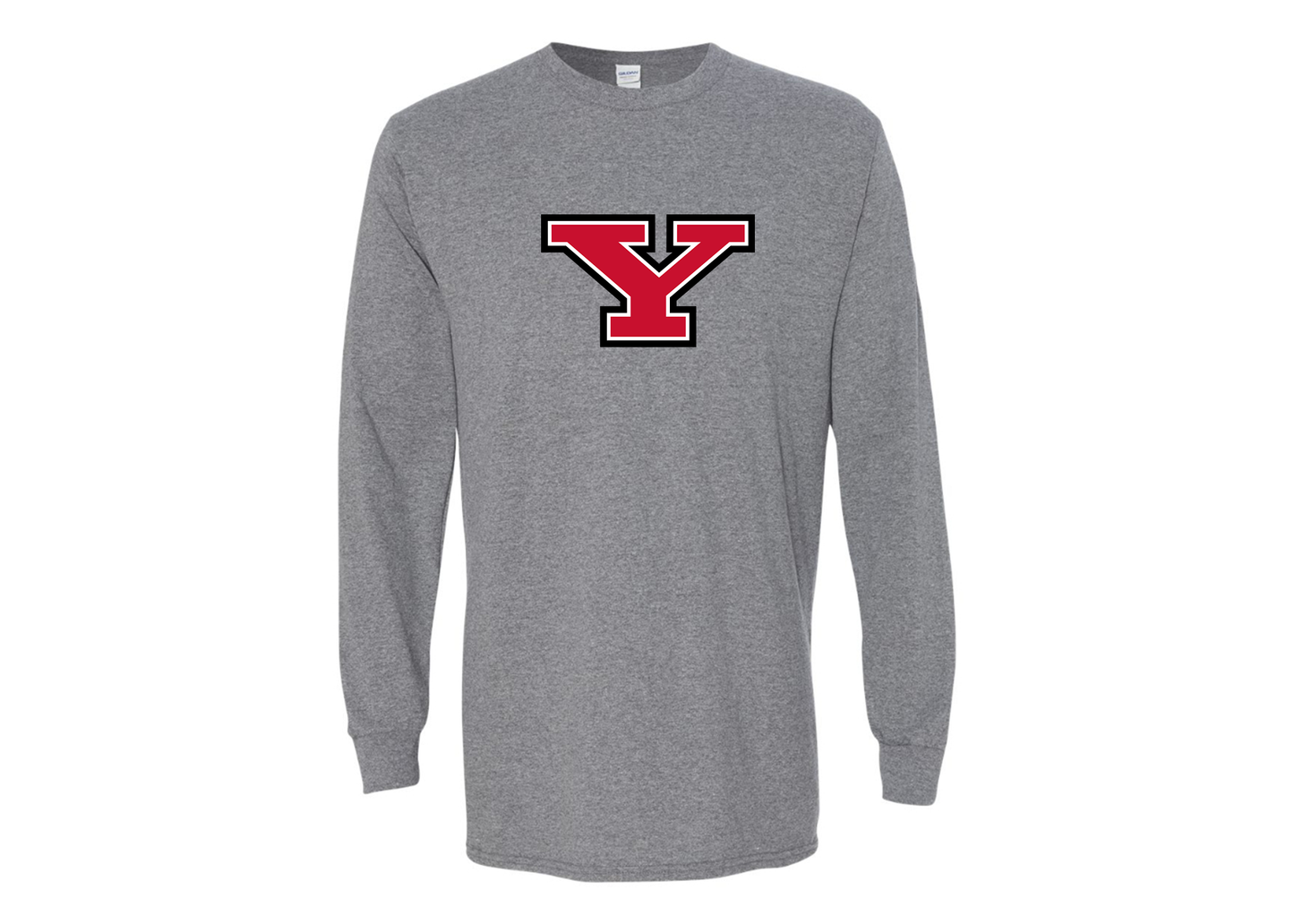 Men's Youngstown State Penguins Gildan Heavy Cotton Long Sleeve T-Shirt
