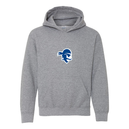 Youth Seton Hall Pirates Logo Gildan Heavy Blend  Hooded Sweatshirt
