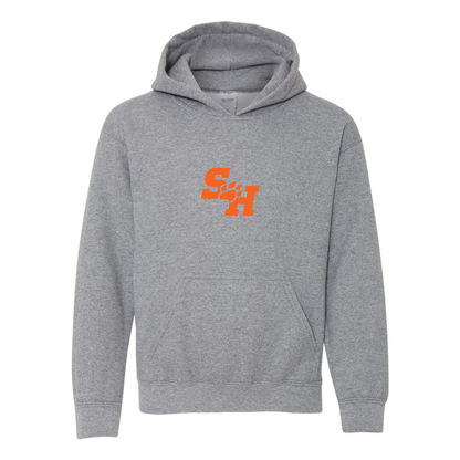Youth Sam Houston State Bearkats Logo Gildan Heavy Blend  Hooded Sweatshirt